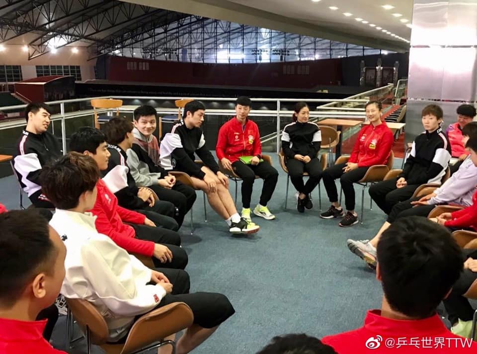 Một nghĩa cử nhân văn của đội tuyển bóng bàn Trung Quốc