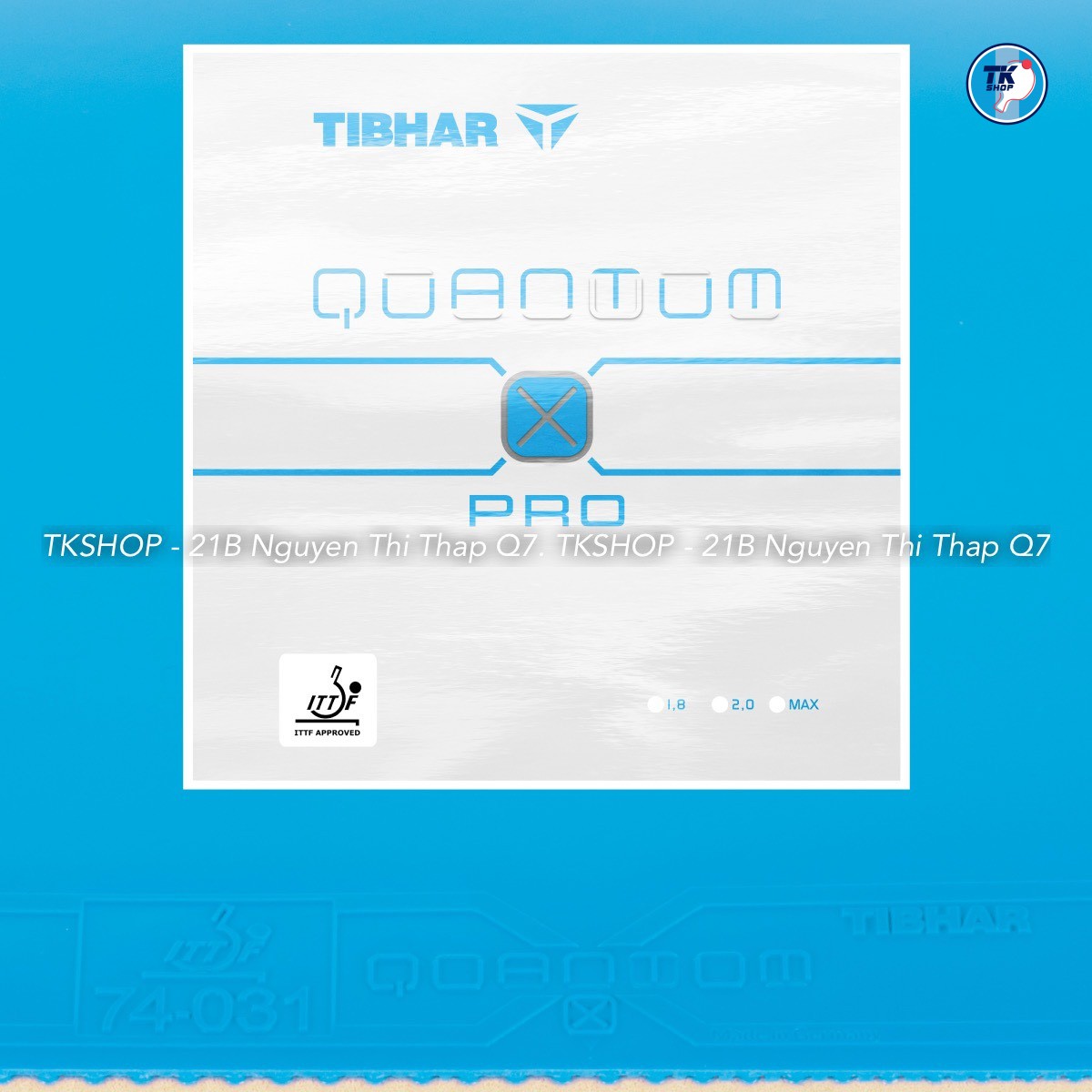 MẶT VỢT TIBHAR Quantum X Pro